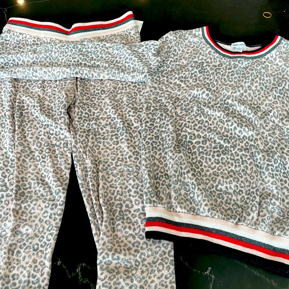 pink kids sweater set